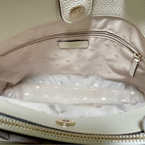 Kate Spade Jackson Straw Triple Compartment Shoulder Bag, EUC - Picture 9 of 16